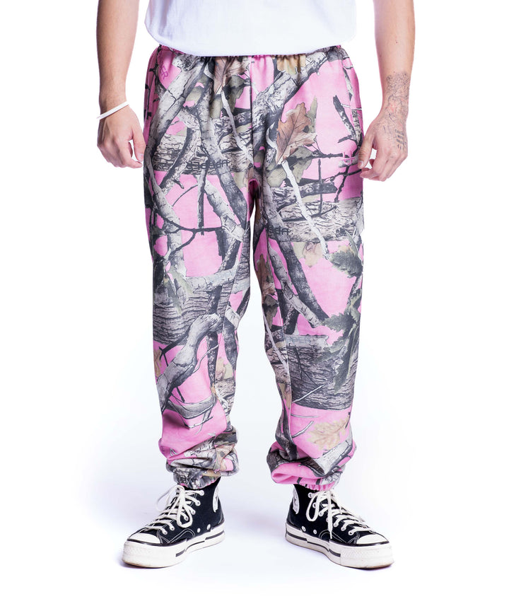 Sweatpants Pink Camo